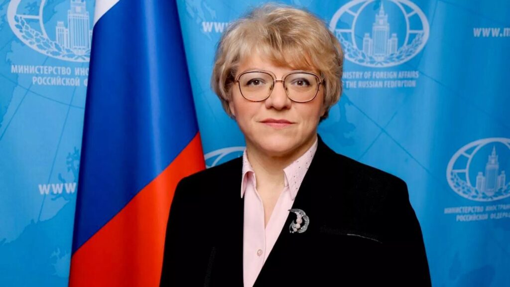 Anna Vladimirovna Ponomarevová, velvyslankyně Ruské federace v České republice