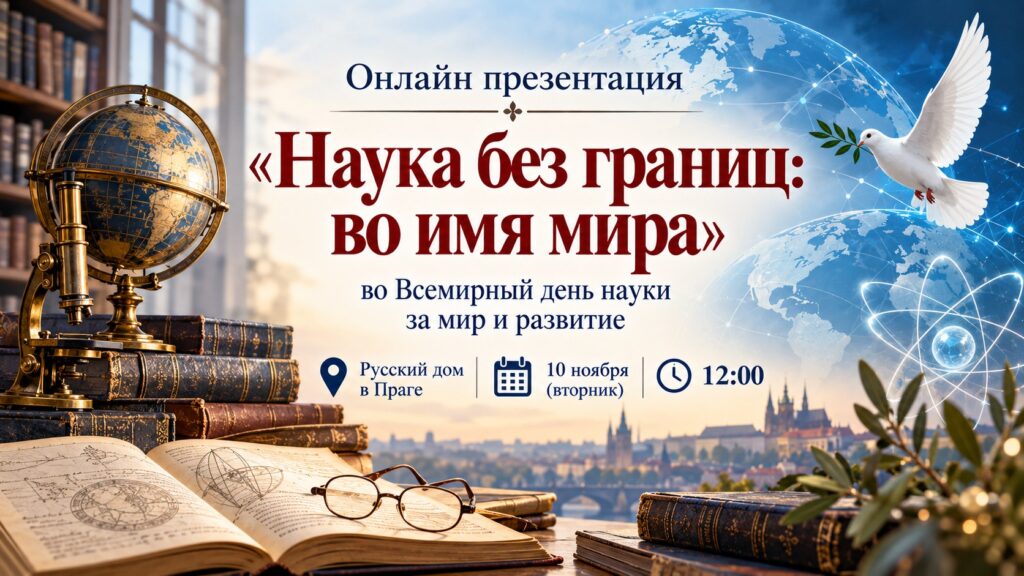 Онлайн-презентация «Наука без границ: во имя мира»