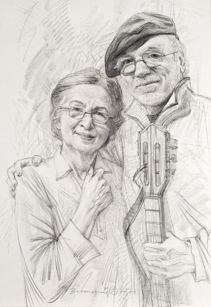 Олег Закоморный. «Мои родители», 2017