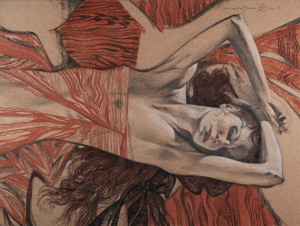 Олег Закоморный. «Пламя», 2018